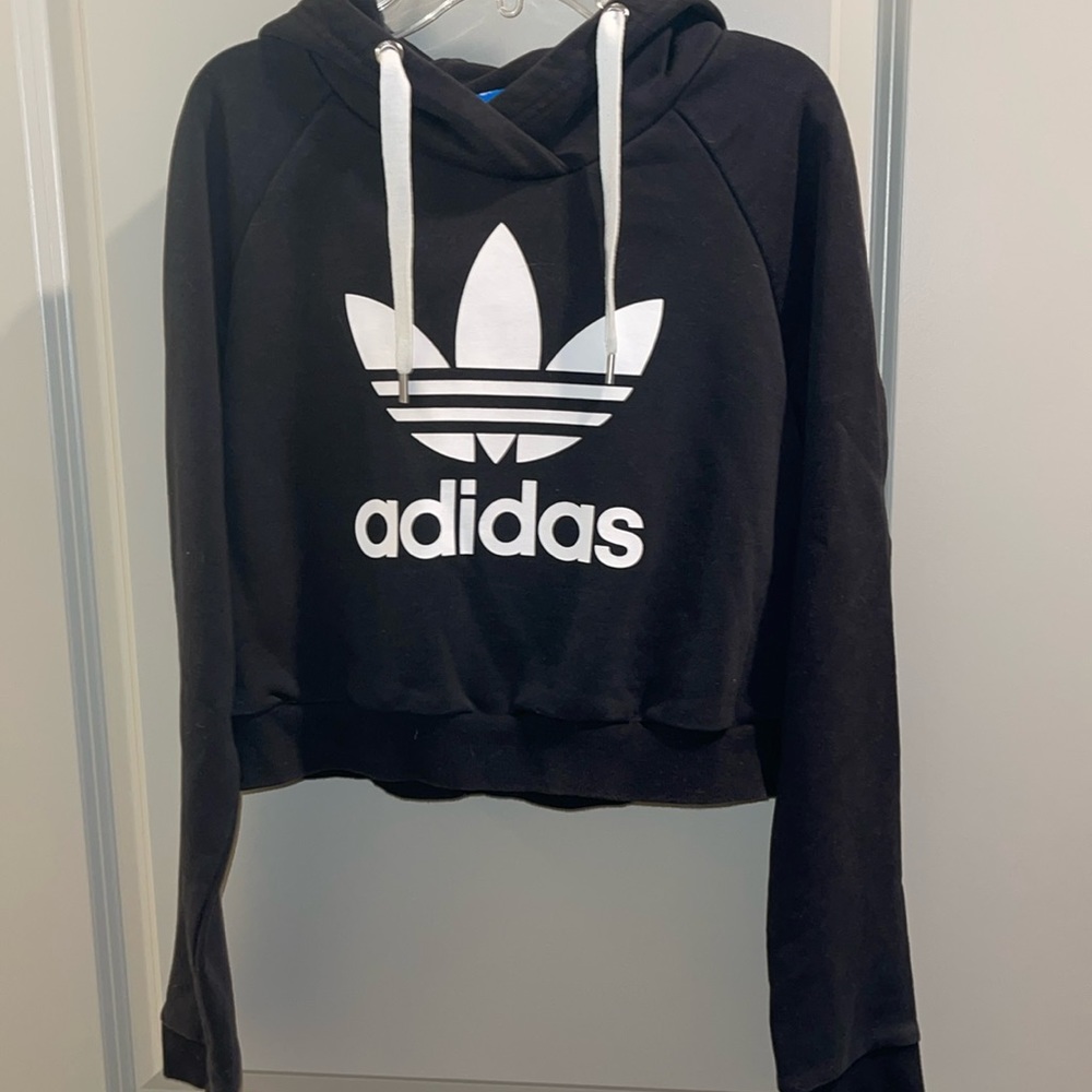 Adidas cropped hoodie